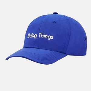 NWOT - Outdoor Voices Doing Things Hat - Blue